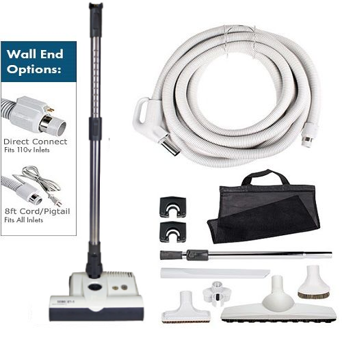 Central Vacuum Kit with Sebo ET-1 Powerhead