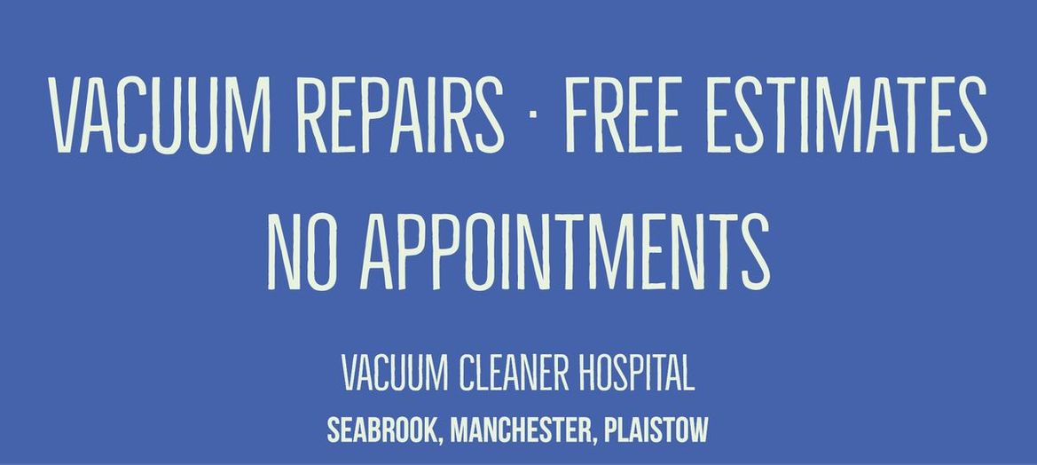 Vacuum Repair, Manchester, NH Vacuum Cleaner Hospital